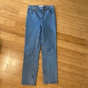 Abercrombie 90’s straight ultra high rise
